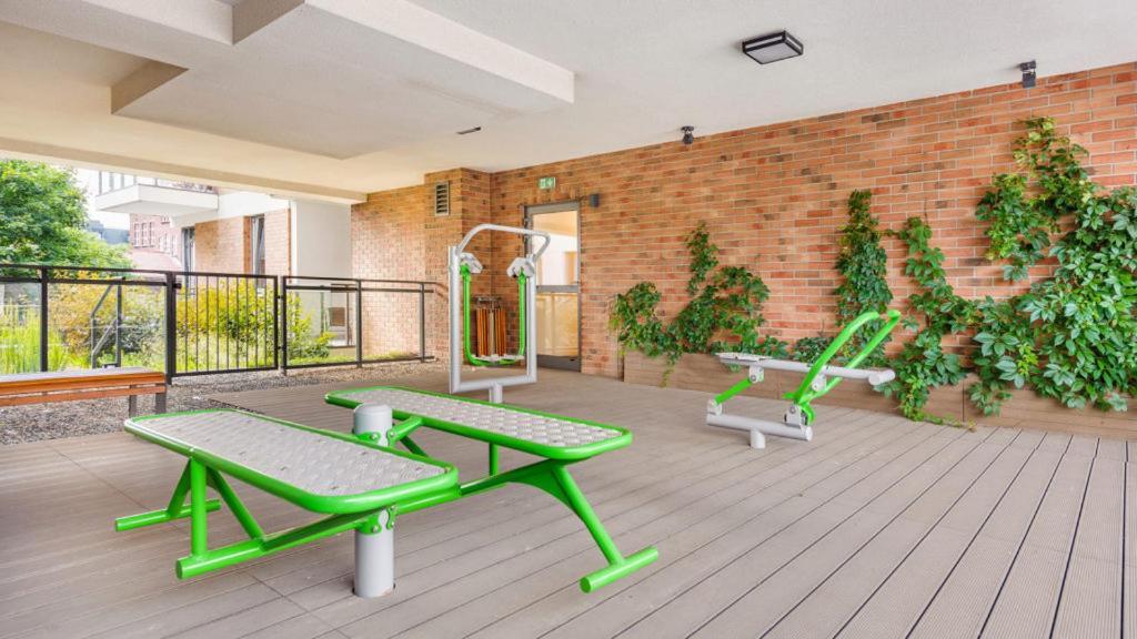 Uroczy Apartament Dlugie Ogrody 48 Danzica Esterno foto